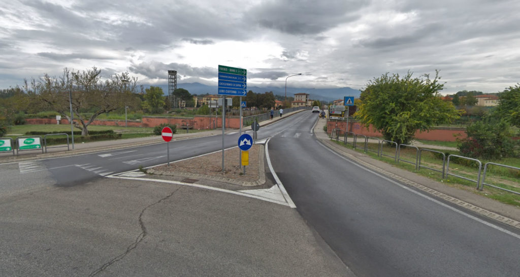 Nuova passerella ciclopedonale sul fiume Arno